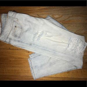 Boyfriend crop jeans